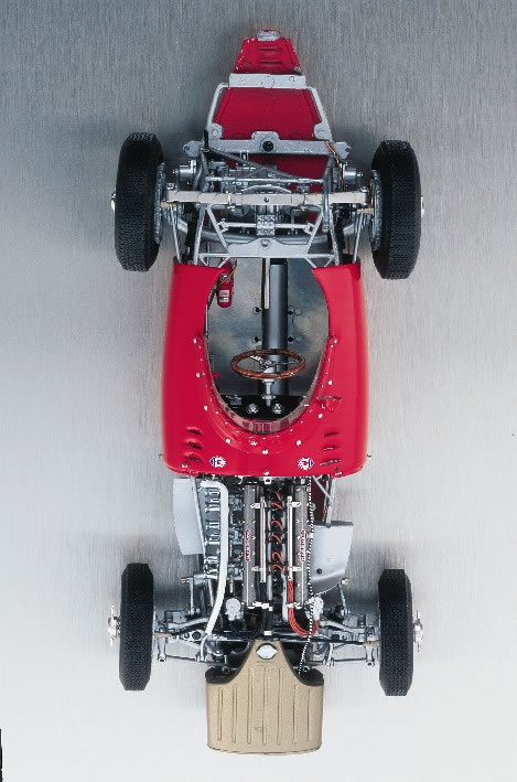 Maserati 250f чертежи